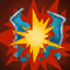 Icon skillwarrior shield burst